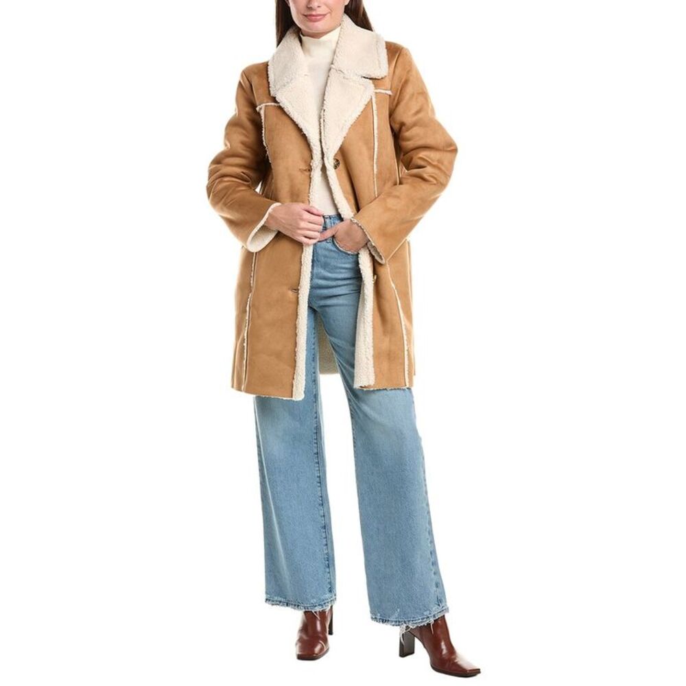 Frye Womens  Sherpa Coat